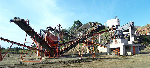 La planta de produccion de arena 100-150HPT